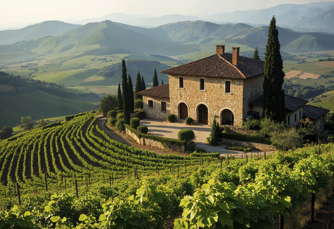 Vineyards in Tuscany